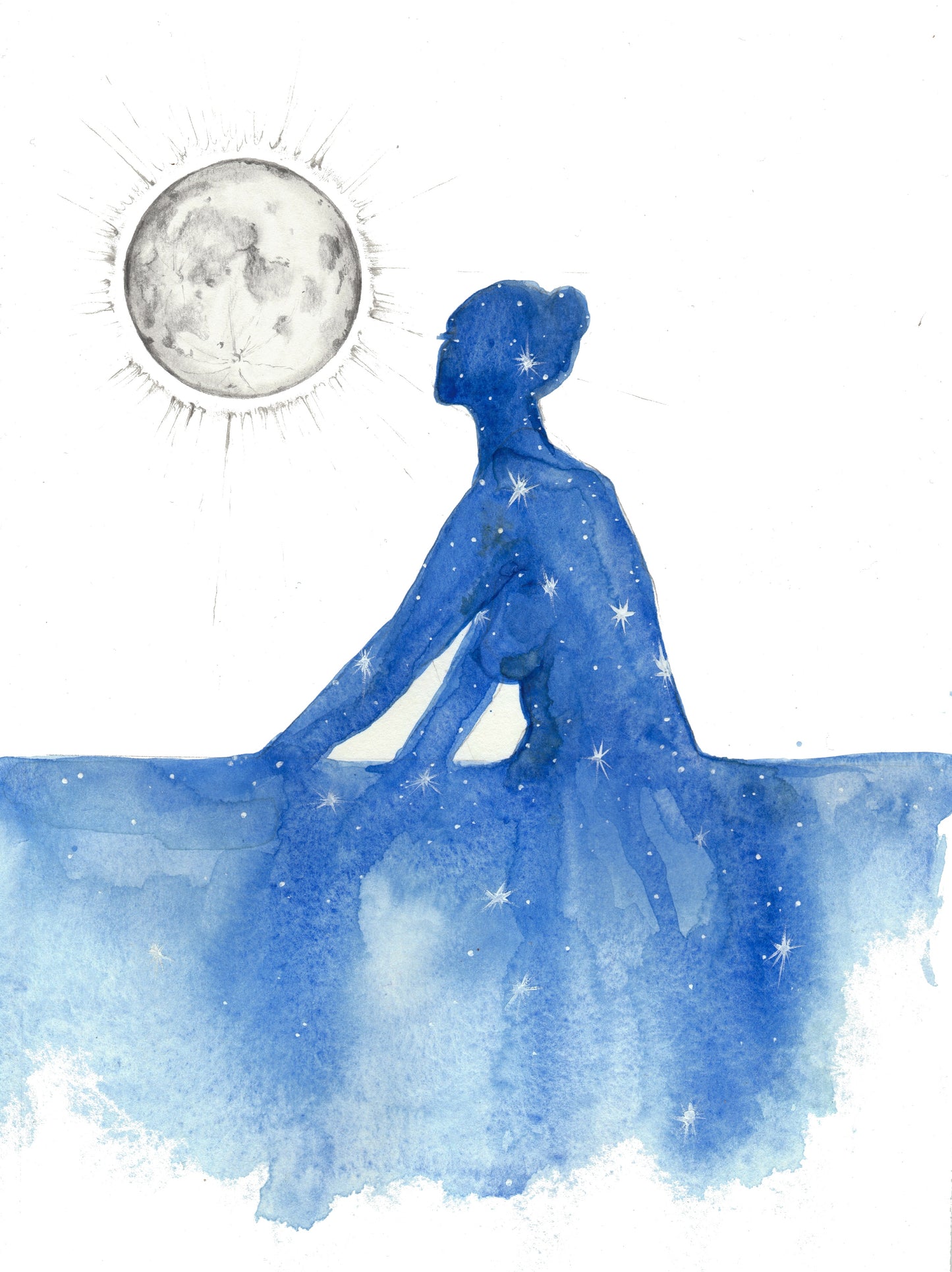 The Moon, The Sea
