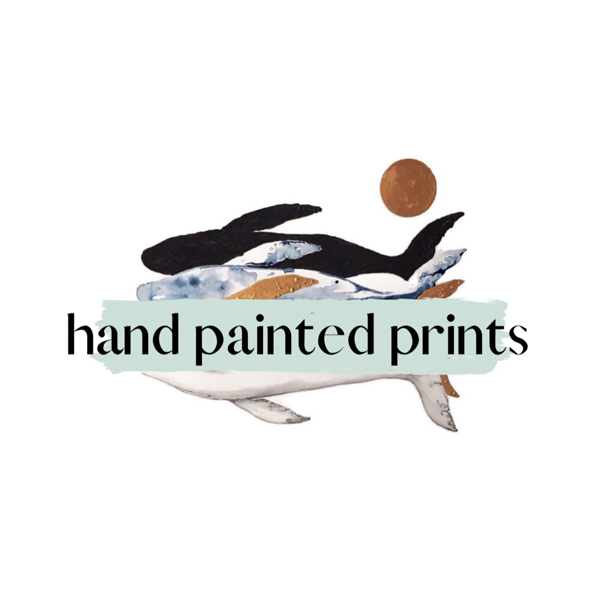 Hand Painted Prints